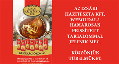 Desktop Screenshot of izsakiteszta.hu